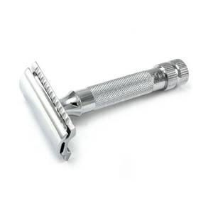 Double Edge Safety <b>Razors</b> Shaving Safety <b>Razors</b> for <b>Men</b> Reusable No Disposable Safety <b>Razors</b> by ZACHARAY INDUSTRIES - Product Image 1