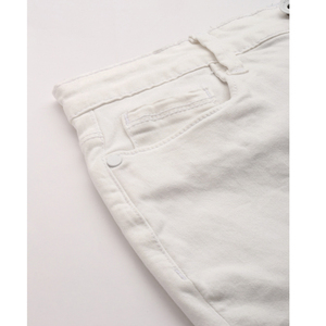 Precio al por mayor personalizado Slim Fit Mujeres Pantalones de mezclilla de alta calidad de algodón Jeans Estilo recto de marca Casual OEM Servicio de Jeans - Product Image 5