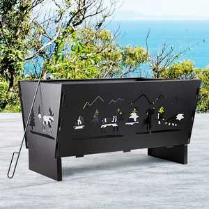 High-Quality Metal <b>Fire</b> <b>Pit</b> for Outdoor Use, Strong Steel Build with Custom Logo Feature and Flexible Personalization Choices - Product Image 4