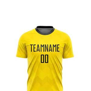 Ensemble de maillots de football, t-shirts et shorts 2025, uniformes d'entraînement de football, costume de football en polyester pour adultes et jeunes, nom de l'équipe - Product Image 1