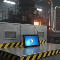 Ordinateur industriel embarqué LTSC avec processeur Core I7 8550U, 16 Go de RAM, boîtier filtré résistant aux hautes températures, fonctionnement 24/7