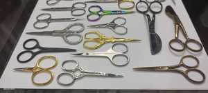 Grado quirúrgico 3,5 \ "Hoja curva de acero inoxidable manicura Tijera para uñas nuevas tijeras para cutículas Satén/pulido acabado herramienta de belleza - Product Image 6