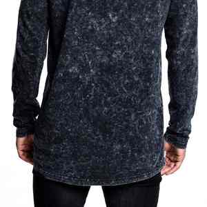 Sudaderas con capucha de lavado ácido personalizadas con logotipo personalizado Servicio ODM Tela de lana francesa Buen precio de material Etiqueta privada - Product Image 5