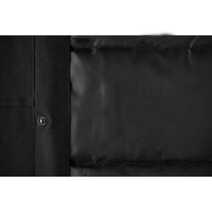 Chaqueta Deportiva con Capucha Personalizada Negra para Hombre, Chaqueta Cortavientos de Poliéster, Transpirable e Impermeable - Product Image 3