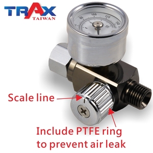 Regulador de Aire de Aguja con Dial ARX-BR101 118g 1.0~150psi - Product Image 5