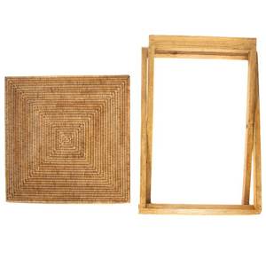 ถาดหวายพร้อมถาดใส่ของตกแต่งโต๊ะถาดใส่อาหาร - Product Image 2