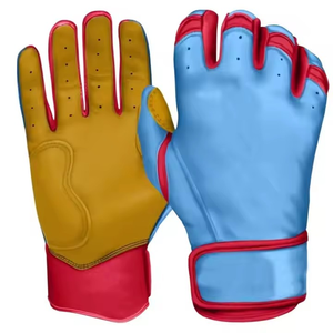Guantes de béisbol y softbol unisex de alta calidad, secado rápido, nivel profesional, cuero antideslizante, logotipo OEM personalizado para lanzador - Product Image 1