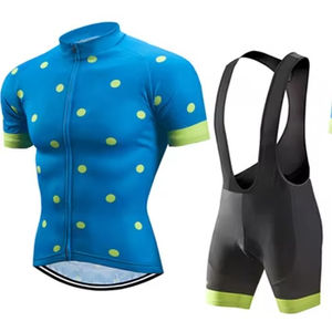 Uniforme de ciclismo personalizado superventas al por mayor 100% poliéster deportes y conjuntos de ropa de ciclismo - Product Image 4