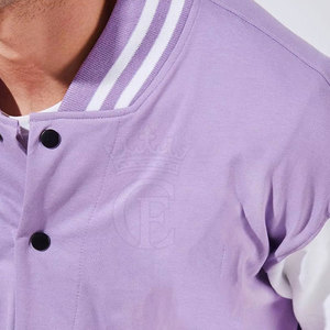 Vêtements de rue Logo motif Letterman vestes personnalisé 2025 Letterman veste en gros grande taille hommes veste d'hiver - Product Image 5