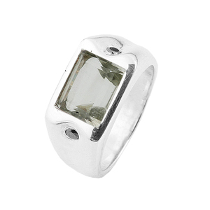Joyería de piedra preciosa de amatista africana de Plata de Ley 925 de alta calidad - Product Image 2