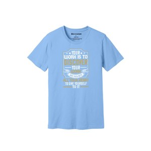 Camiseta informal de algodón 100% con estampado de temas de Buda 3D, 12 opciones de color, 160-180, colocación de diseño personalizable GSM pesado - Product Image 1