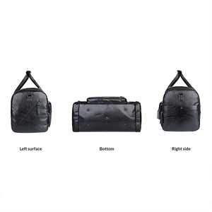 Factory Custom Pu Leather Duffle <b>Bag</b> with logo Leather <b>Bag</b> <b>for</b> <b>Men</b> Travel Pattern Multi-Function Fashionable Business Travel <b>Bag</b> - Product Image 3