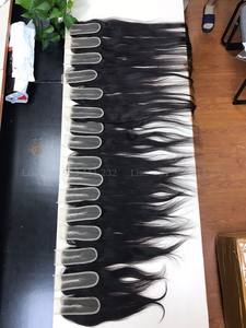 Cierre 2x6 cabello Remy de lujo de alta calidad Kimk de encaje humano vietnamita crudo varios incluyendo onda profunda suelta rizo onda Natural - Product Image 3