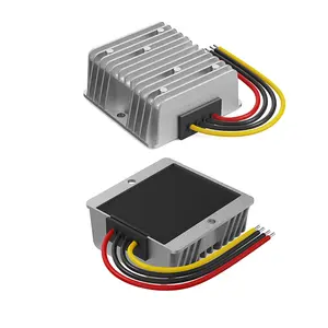 DC 24V à 12V convertisseur cc haute efficacité étanche IP67 convertisseur d'alimentation de voiture Dc 24C à 12V 10A 20A 30A