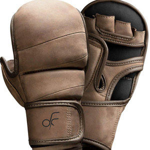 ถุงมือ MMA ดีไซน์ล่าสุด สำหรับฝึกซ้อมและแข่งขัน ทำจากหนังคุณภาพสูง สำหรับเยาวชน - Product Image 1