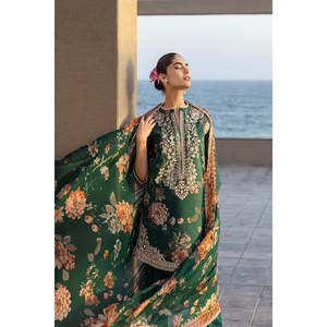 ชุดสูทผู้หญิง Zainab Chottani '25 Lawn Collection Velina-01-UNS รุ่น TC-1327 - Product Image 5
