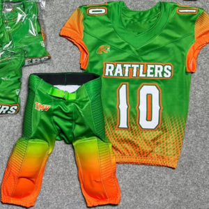 Uniformes de fútbol americano del equipo personalizado profesional, uniformes de fútbol americano reversibles - Product Image 6