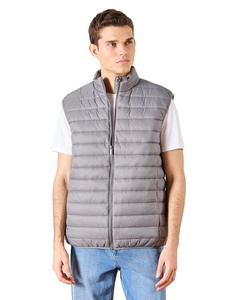 custom Winter Casual Polyester Down <b>Jacket</b> Vest Sleeveless Thermal Down Coat Woven Men <b>Puffer</b> Removable Hoodie Warm Plus Size - Product Image 2