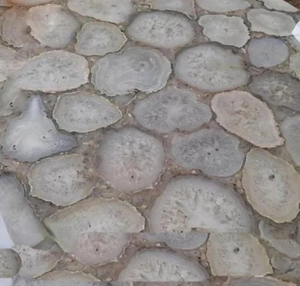 Handcrafted Polished Agate Seal <b>Stone</b> Luxury Home Decor Religious Flower Model Pattern <b>Resin</b> Customized Color High Crafted - Product Image 2