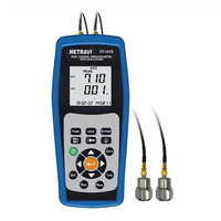 Medidor de Vibración de Doble Canal Metravi VT-141D con Protección IP55 y Precisión del 0.1%