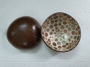 Produits écologiques 2022 Bol de noix de coco coquillage de haute qualité Ensemble de couverts de cuisine pour la décoration Fabriqué au Vietnam - Product Image 5