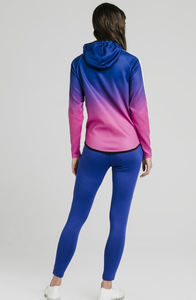 Sudadera con Capucha Personalizada para Mujer, Conjunto de 2 Piezas, Top Corto, Sudadera con Capucha, 100% Algodón, Felpa, Secado Rápido, OEM SI - Product Image 4