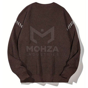 Fabricant pakistanais de pulls en coton/laine pour hommes, respirants, légers et personnalisés pour l'hiver - Product Image 2