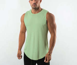 Camiseta sin Mangas Promocional al por Mayor, Personalizada, Camiseta sin Mangas para Hombre, Camiseta sin Mangas con Corte Profundo para Gimnasio, para Hombre y Mujer - Product Image 2