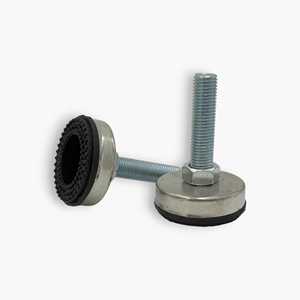 Ensemble de 6 pieds de nivellement industriels en métal avec colle pour tables, chaises, canapés, cuisine, salle à manger, meubles de maison et de bureau, livraison gratuite - Product Image 3