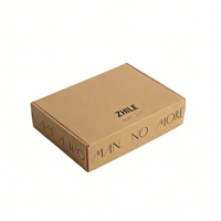 Caja de Embalaje de Cartón Corrugado Kraft de 125 g/m² con Logotipo Personalizado al por Mayor, Caja de Envío para Fruta Fresca, Precio de Fábrica, Caja a Granel con Logotipo