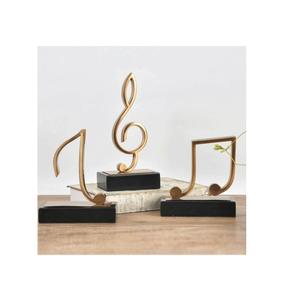 Nouveau design de décoration de table en aluminium moulé de haute qualité Sculpture avec finition dorée Décoration intérieure sur mesure - Product Image 1