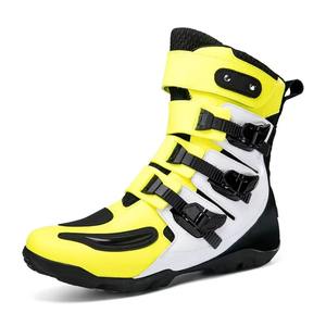 Botas de moto antideslizantes impermeables, equipo de protección para motociclistas resistente al desgaste, botas de Motocross para montar en invierno - Product Image 6