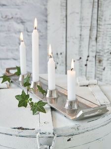 Portavelas de Pilar Geométrico de Hierro Estilo Nórdico, Farol de Huracán de Metal Negro Mate, Centro de Mesa para Patio, Sala de Estar, Soporte para Velas - Product Image 6