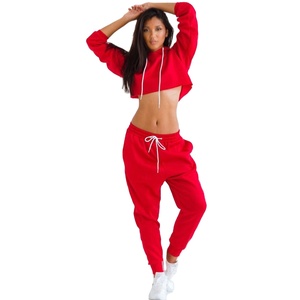 Ensemble de survêtement décontracté à capuche pour femme, imprimé, 100% coton, pour le jogging et les vêtements de détente - Product Image 4