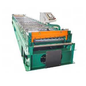 เครื่องรีดแผ่นหลังคาชุบสังกะสีความเร็วสูงเครื่องรีดเย็นมอเตอร์เหล็กอัจฉริยะตลับลูกปืน - Product Image 1