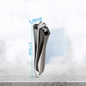 กรรไกรตัดเล็บทำจากสเตนเลสสตีลพร้อมตะไบเล็บสำหรับนิ้วมือ - Product Image 2
