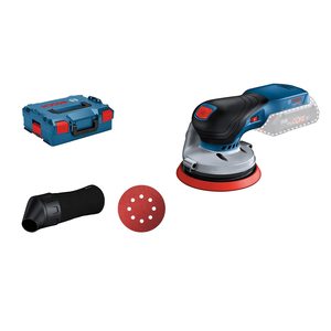 Lijadora Orbital Aleatoria Inalámbrica GEX 18V-125 para Madera, Disco de Lijado de 125 mm, Papel de Lijado, Bolsa para Polvo Incluida, Recargable - Product Image 6