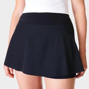 Custom High <b>Waist</b> <b>Elastic</b> Athletic Cotton Sport Mini Tennis <b>Skirt</b> for Women with Natural Waistline Maternity Style - Product Image 1