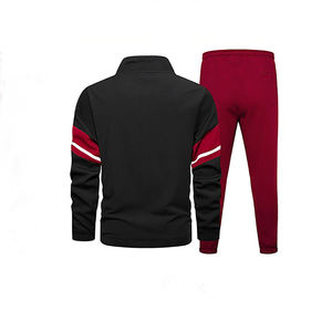 ชุดวอร์มสองชิ้นสำหรับฤดูหนาวชุดจ๊อกกิ้งสตรีทแวร์ระบายอากาศได้ดีปรับแต่งได้ - Product Image 4