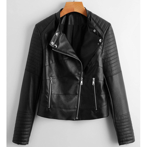 Nuevo Abrigo de Invierno 2025 para Mujer, de Piel de Becerro, Color Rojo, Transpirable, Tejido, con Cierre y Cuello Camisero, Estilo de Alta Calidad - Product Image 4