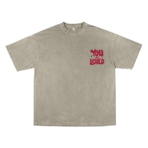 300 GSM Heavyweight Cotton Boxy Fit T Shirt Street Wear Mock Neck Drop Shoulder Camiseta de gran tamaño 100% algodón - Product Image 6