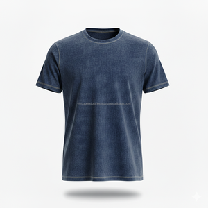 Camiseta Premium de 320 g/m², Tejido de Punto Peinado, 100% Algodón, Lisa, Unisex, Corte Regular, Etiqueta Personalizada, Paquete Técnico, Venta al Por Mayor - Product Image 2