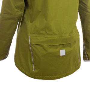 Chaqueta impermeable elegante para mujer para todas las estaciones, cuello levantado, tela recubierta a prueba de viento, cremallera tejida, fabricante al por mayor - Product Image 6