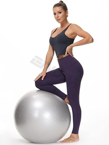 Bambou tissu écologique dames vêtements de sport deux pièces femme entraînement vêtements de sport costume Sexy vêtements de sport Fitness Yoga ensembles femmes - Product Image 5