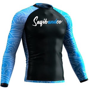 Rashguard à manches longues, vêtements de sport de la meilleure qualité, chemise de combat et vêtements d'entraînement de gymnastique pour hommes - Product Image 3
