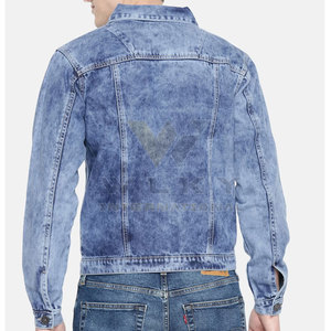 Veste longue à capuche et chaude en jean multi-poches pour hommes, vêtements en toile à la mode pour l'hiver, de haute qualité, personnalisés et élégants - Product Image 2