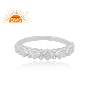 Dernière conception de bague en argent sterling fin faite à la main bijoux personnalisés pour les femmes cadeau pour elle - Product Image 2