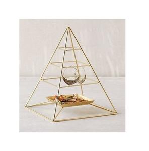 Expositor de Joyería de Diseño Estándar, Color Oro Rosa, 3 Niveles, Hierro, Buena Calidad, Tamaño Personalizado - Product Image 3