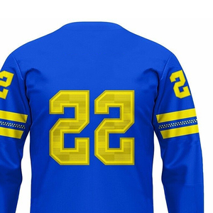 Jersey Unisex Cómodo para Hombre, para Todas las Temporadas, Personalizable con Nombre de Equipo de Hockey sobre Hielo, Moderno para Combinar en Capas - Product Image 6