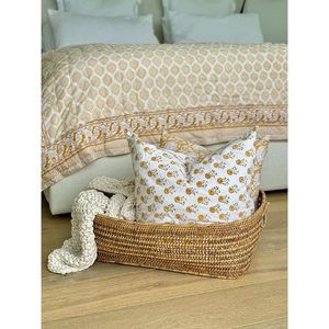 Panier en rotin brun miel Kouboo, produit durable et élégant - Product Image 3